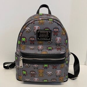 LIMITED EDITION Marvel Guardians Of The Galaxy Loungefly Mini Backpack Kawaii